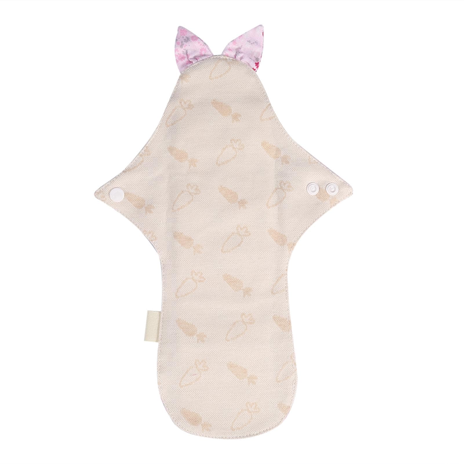 280mm Washable Organic Cotton Menstrual Pad Day&Night Panty Liner Sanitary Cloth #3