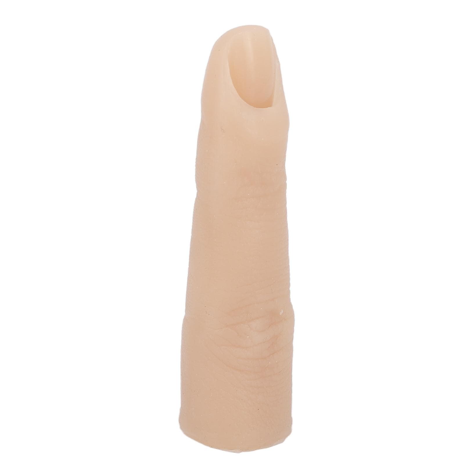 Nail Training Finger High Simulation Bendable Embeddable Silicone Nail Practice Finger