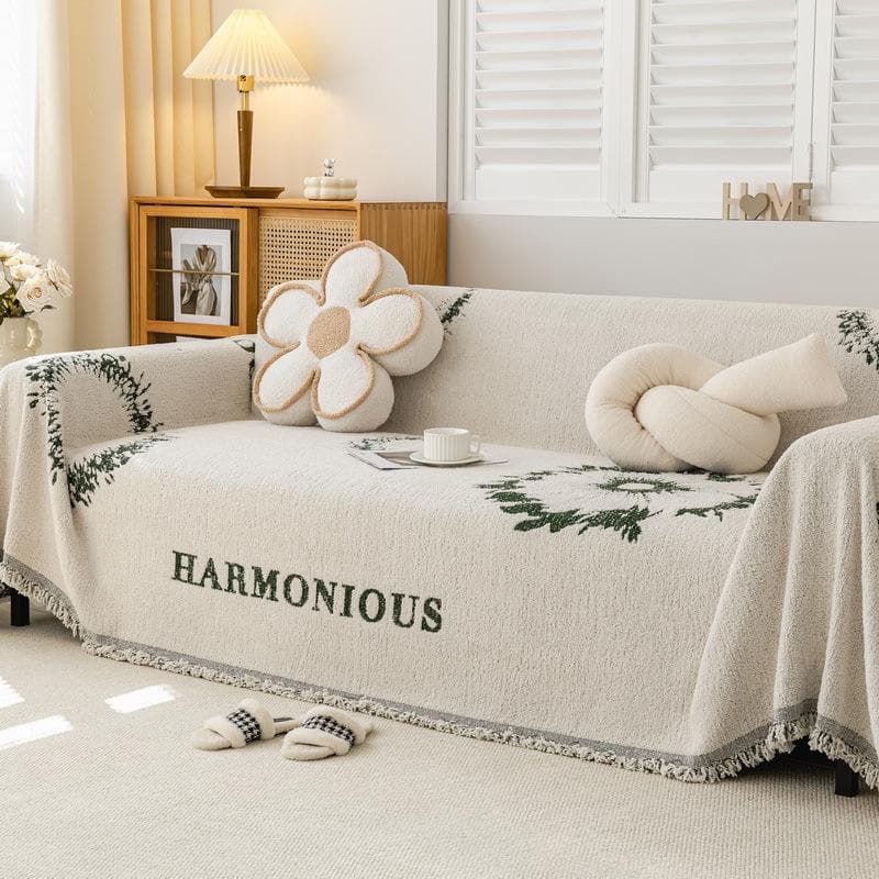Ins High-end Sofa Cover Chenille Sofa Towel Anti-cat Scratch Sofa Cover Four-season Universal Sofa Blanket 180*130cm