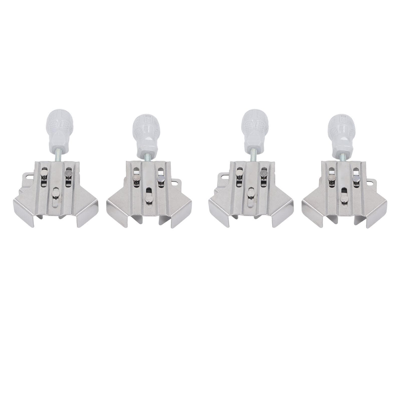 4PCS Right Corner Clamp Thickened Stainless Steel Open Type 90 Degree Clamp Woodworking Splicing