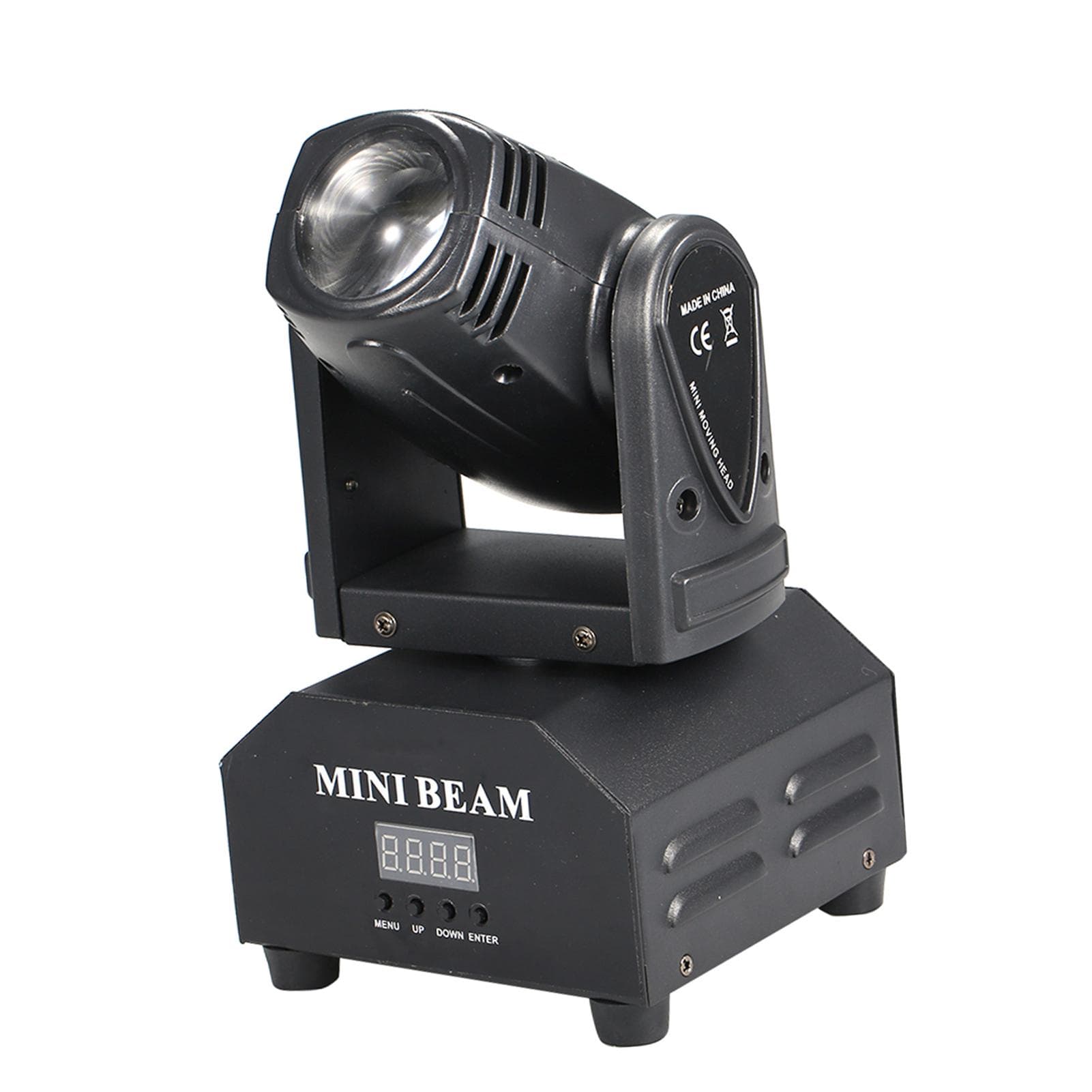 Lixada LED Stage Effect Lamp Total 50W Rotating Moving Head DMX512 Sound Activated Master-slave EU Plug