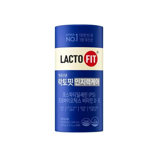 Chong Kun Dang Lacto-fit Probiotics (30Sticks / 50Sticks / 60Sticks) 17 Types #Cognitive Care –30Sticks (1Box)