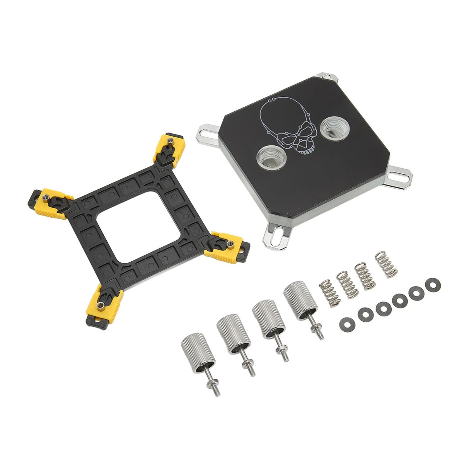 CPU Water Block G14 Thread Copper Acrylic Electroplating Accurate Hole Positions CPU Cooling Block