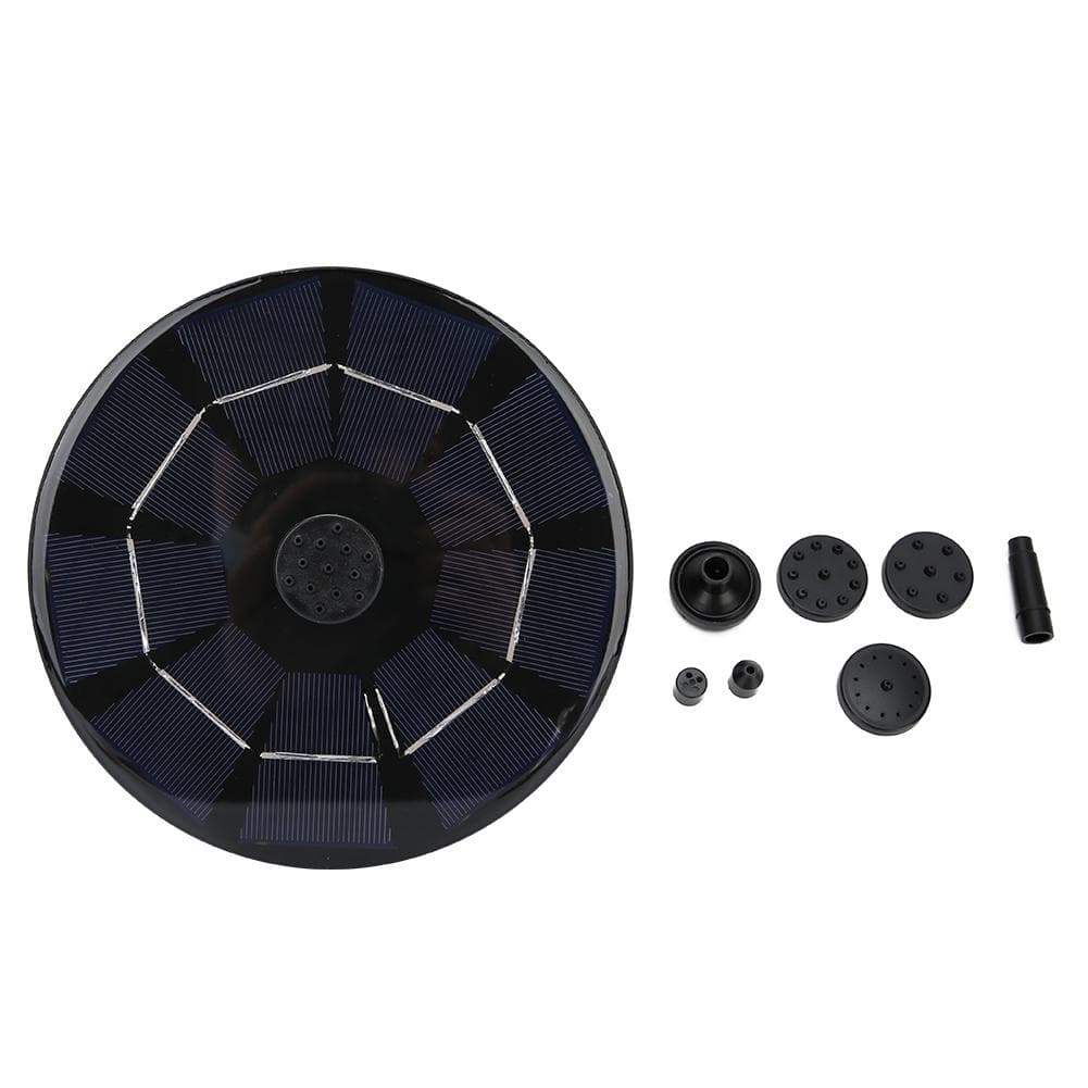 4.5V 3.0W Outdoor Floating Solar Power Bird Bath Water Fountain Pump Landscape Garden Decoration