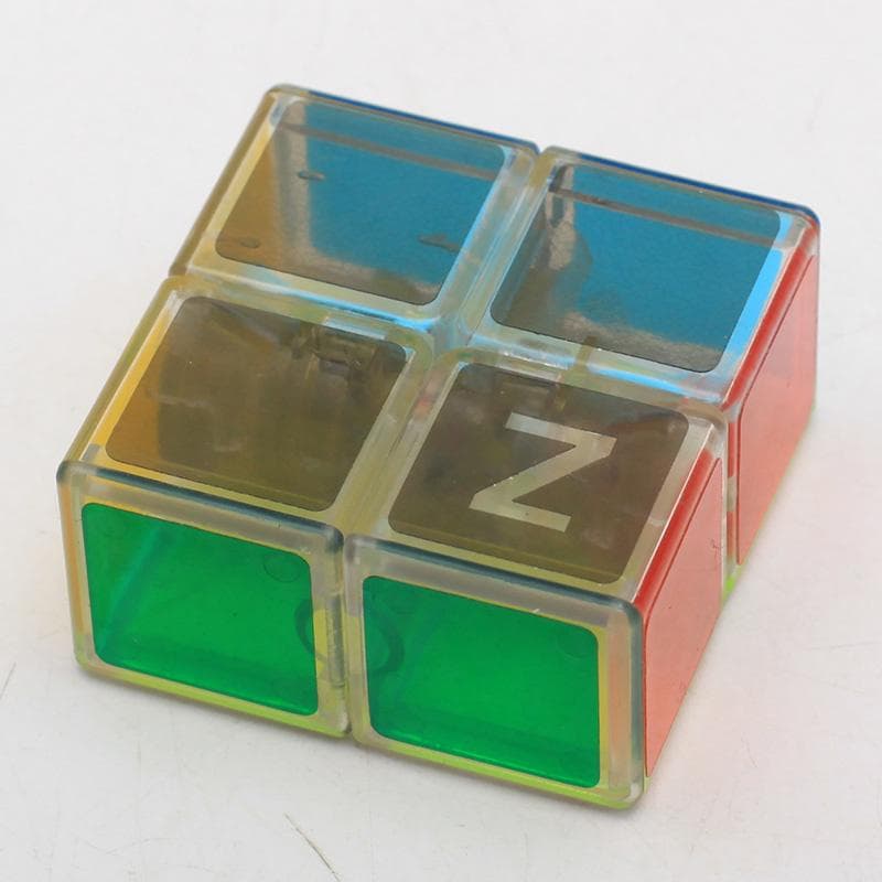 Version Mini ZCUBE 1x2x2 Speed Cube Professional Magic Triangle Shape Twist Educational Kid Toys Christmas Gift