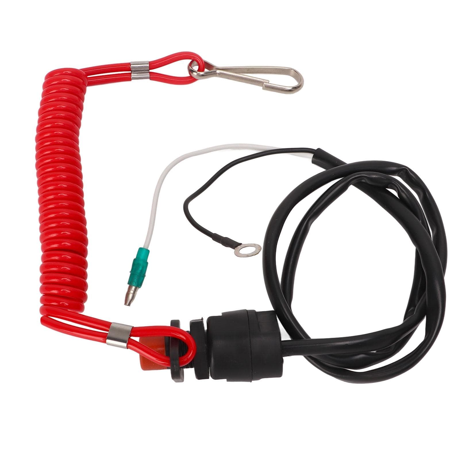 Outboard Engine Kill Switch ABS Waterproof Telescopic 75mm Marine Motor Flameout Switch for T30 T15