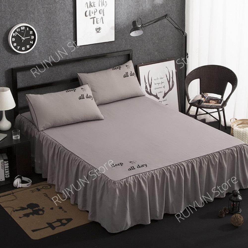 Hot Sale Home Hotel Bed Cover Bed Skirt Bedsheet Mattress Protector Bed Skirt Bedspread Couvre Lit Bedding Bed Cover Bed Skirt 1pc Skirt 120x200cm