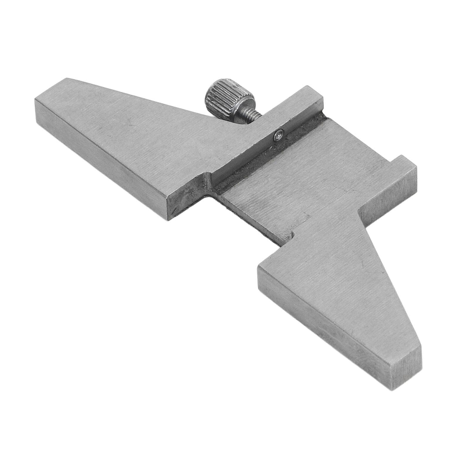 Caliper Depth Base Stainless Steel Screw Knob High Accuracy Grinding Quenched Depth Base Attachment