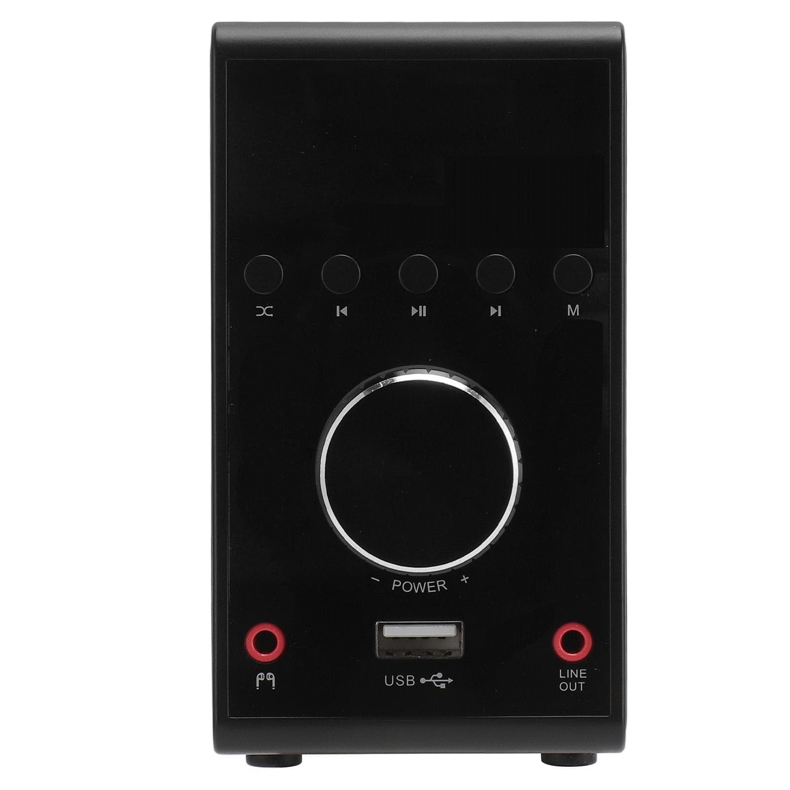 200W Bluetooth 5.0 Amplifier HIFI Stereo Sound Digital Amp Wireless Speaker Receiver Amplifier with black