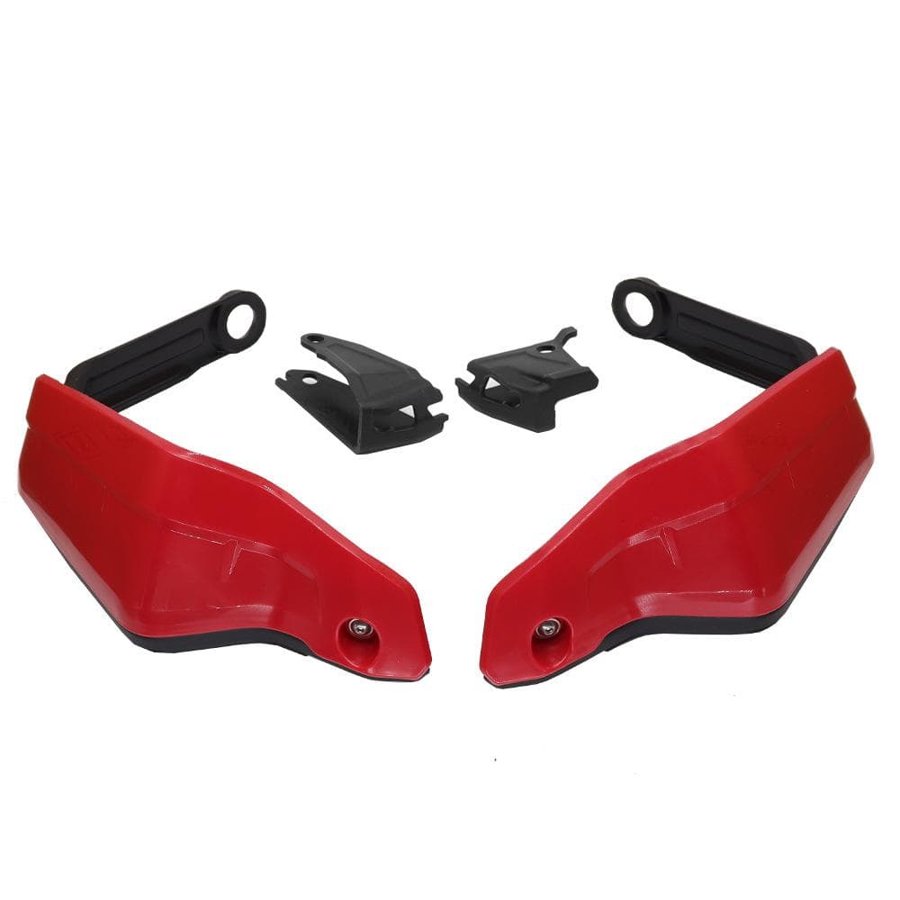 Motorcycle Handguards Hand Shield Protector Hand Guards Windshield Replacement for CRF1100L red