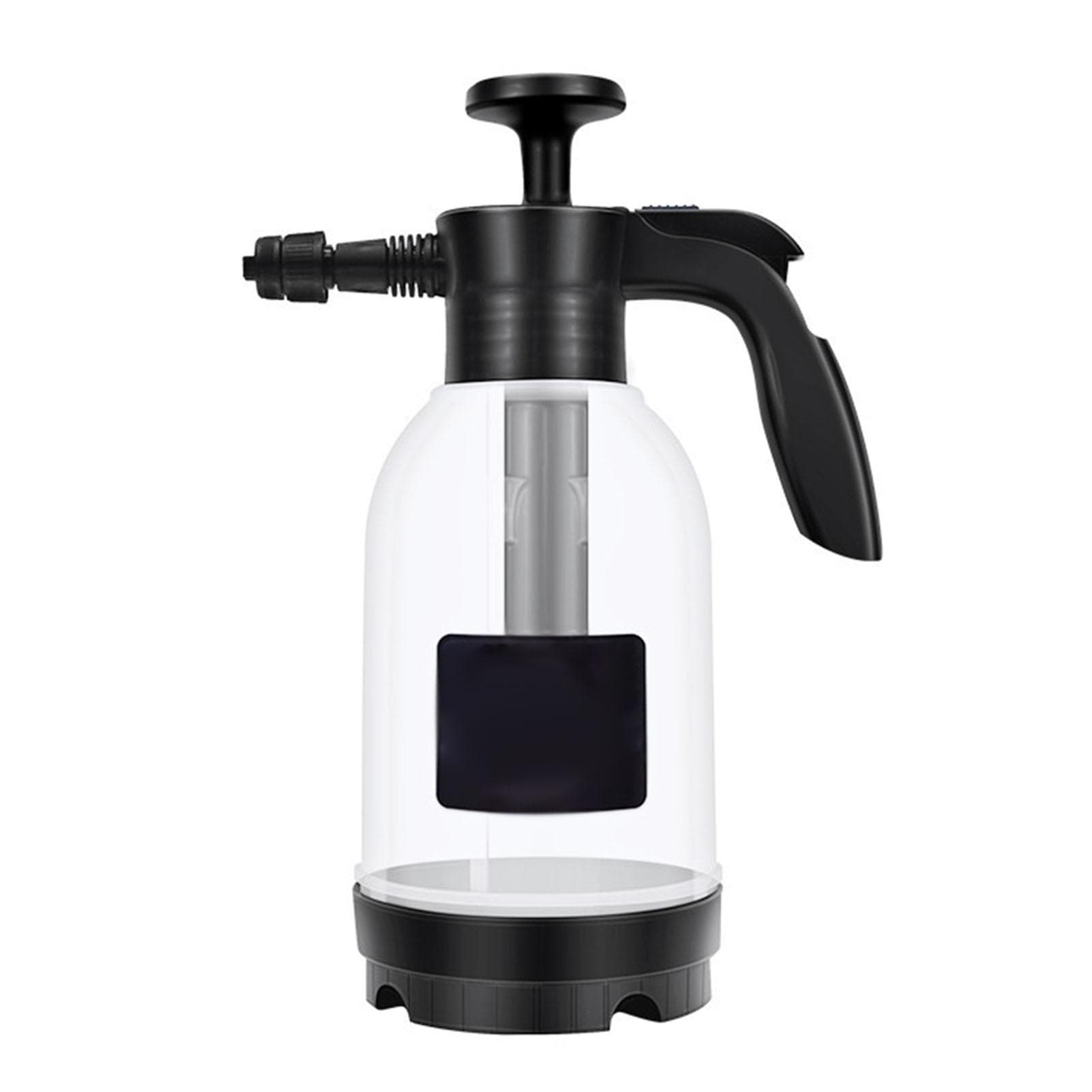 Manual Air Pressure Snow Foam Lance, Car Fan-shaped Foam Washer 2.0L Household Car Wash Gardening transparent