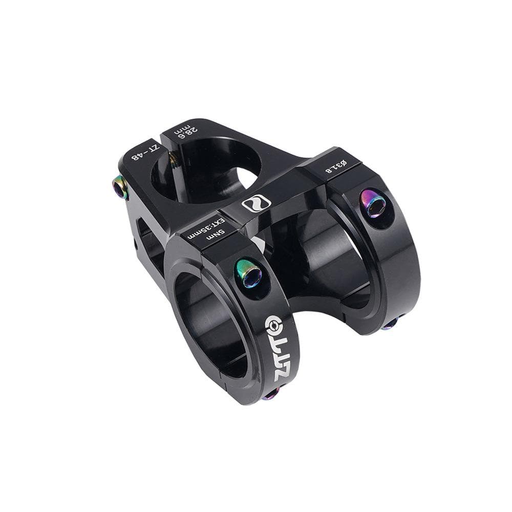 31.8*35mm Short MTB Stems Bicycle Aluminum Alloy Handlebar Stem for Road Bike Mountain Bike black