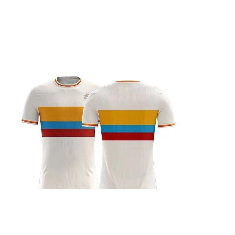 Colombia Streetwear Football Quality 3D Printed Quick Drying Breathable Couple Tees For Men Women Short Sleeve T-shirt S