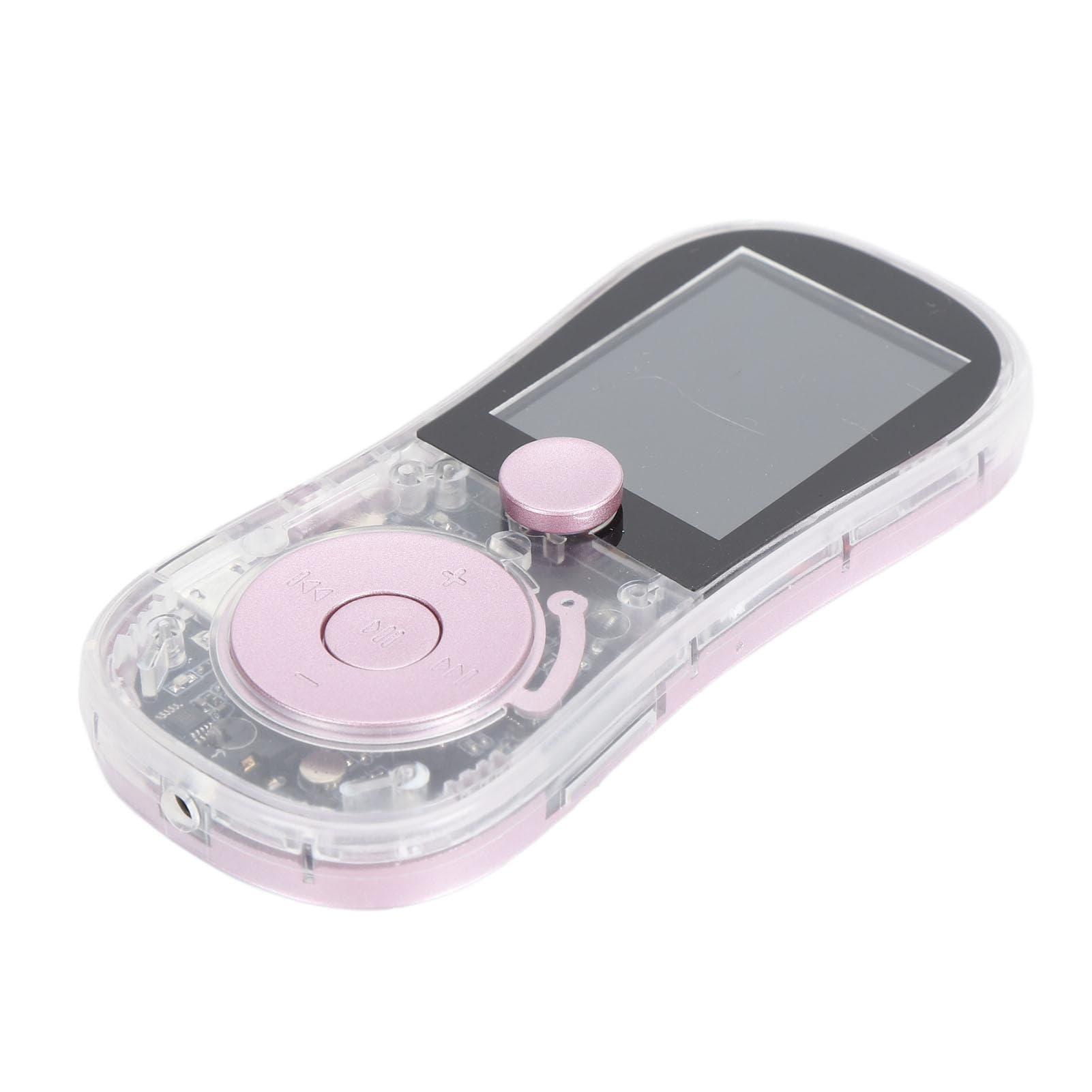 MP3 MP4 Player with Bluetooth 1.77 Inch Color Screen Fingertip Gyro Voice Recorder Portable Music With 64GB TF card pink