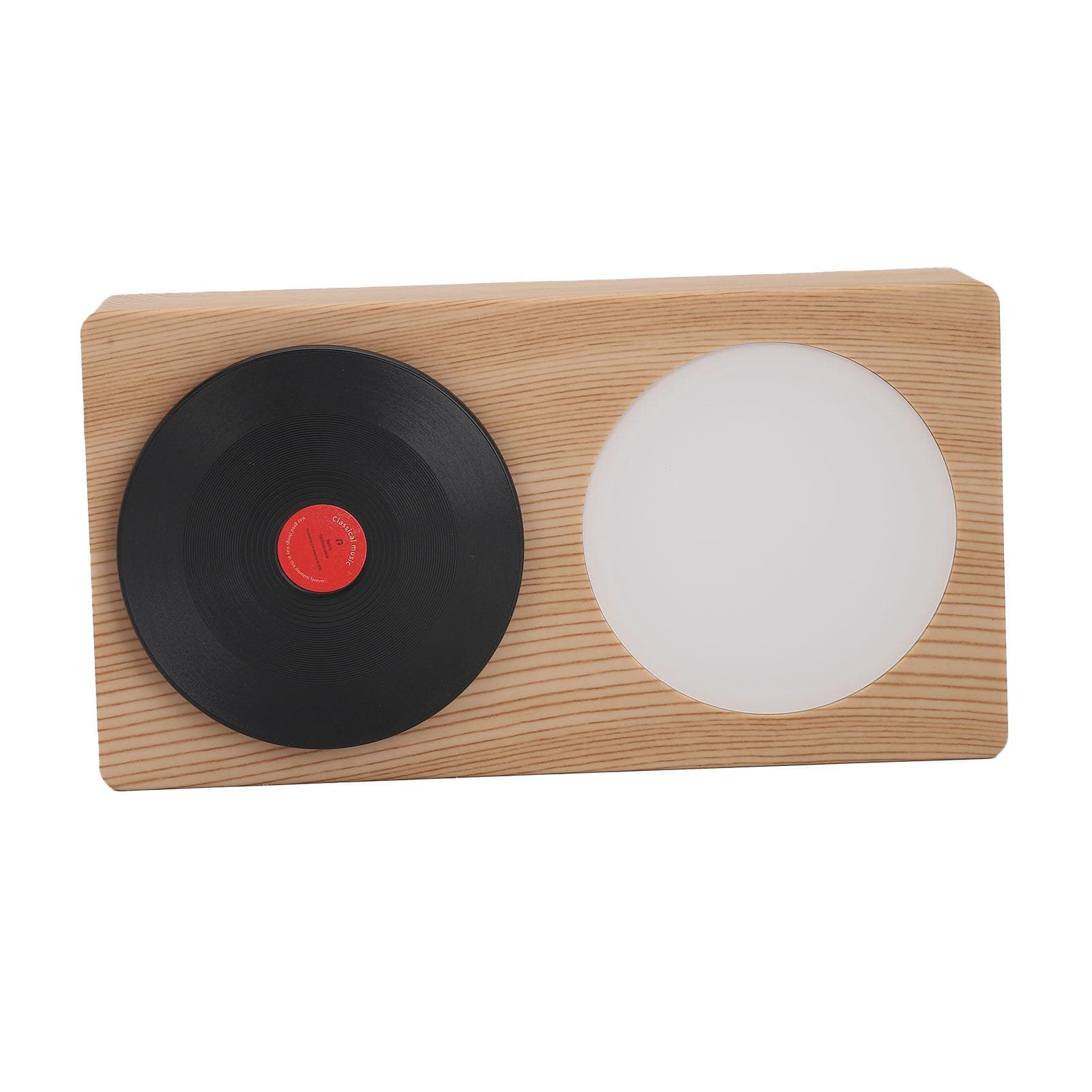 Bluetooth Speaker Premium Sound Quality Stylish Small Size Vintage Record Player Speaker with Night