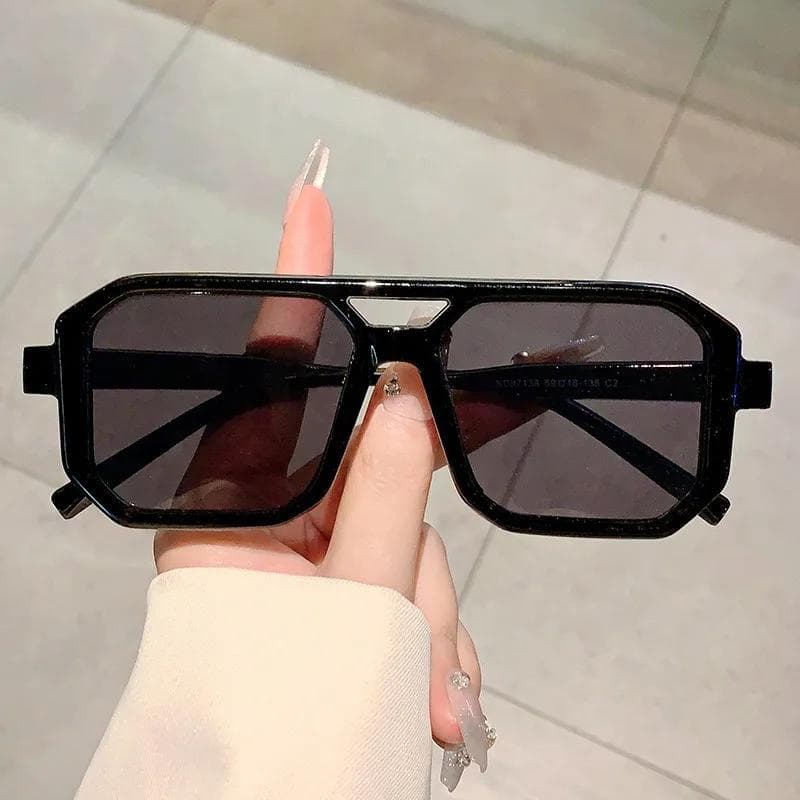 Vintage Square Sunglasses for Men Women Retro Fashion Sun Protection Shades Trendy Gafas De Sol UV Blocking