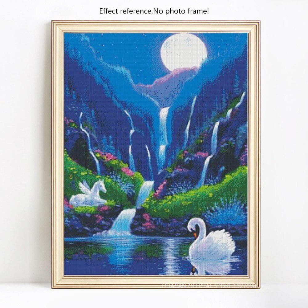Diamond Painting Full Round Arrival Scenery Diamond Embroidery Sale Scenic Pictures 20X30