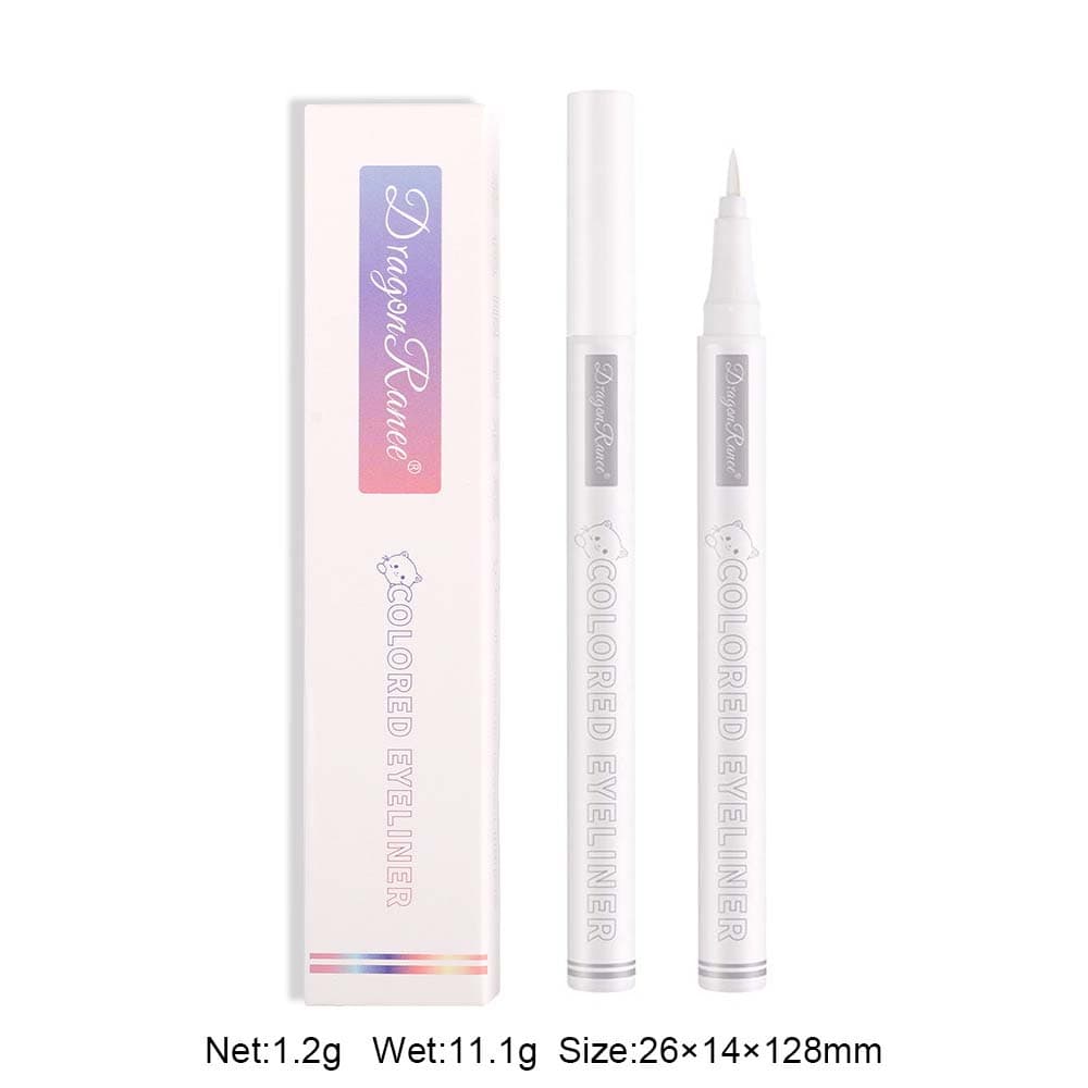 White Waterproof Liquid Eyeliner Pen Long Lasting Eye Liner Pen Eye Makeup Cosmetics white