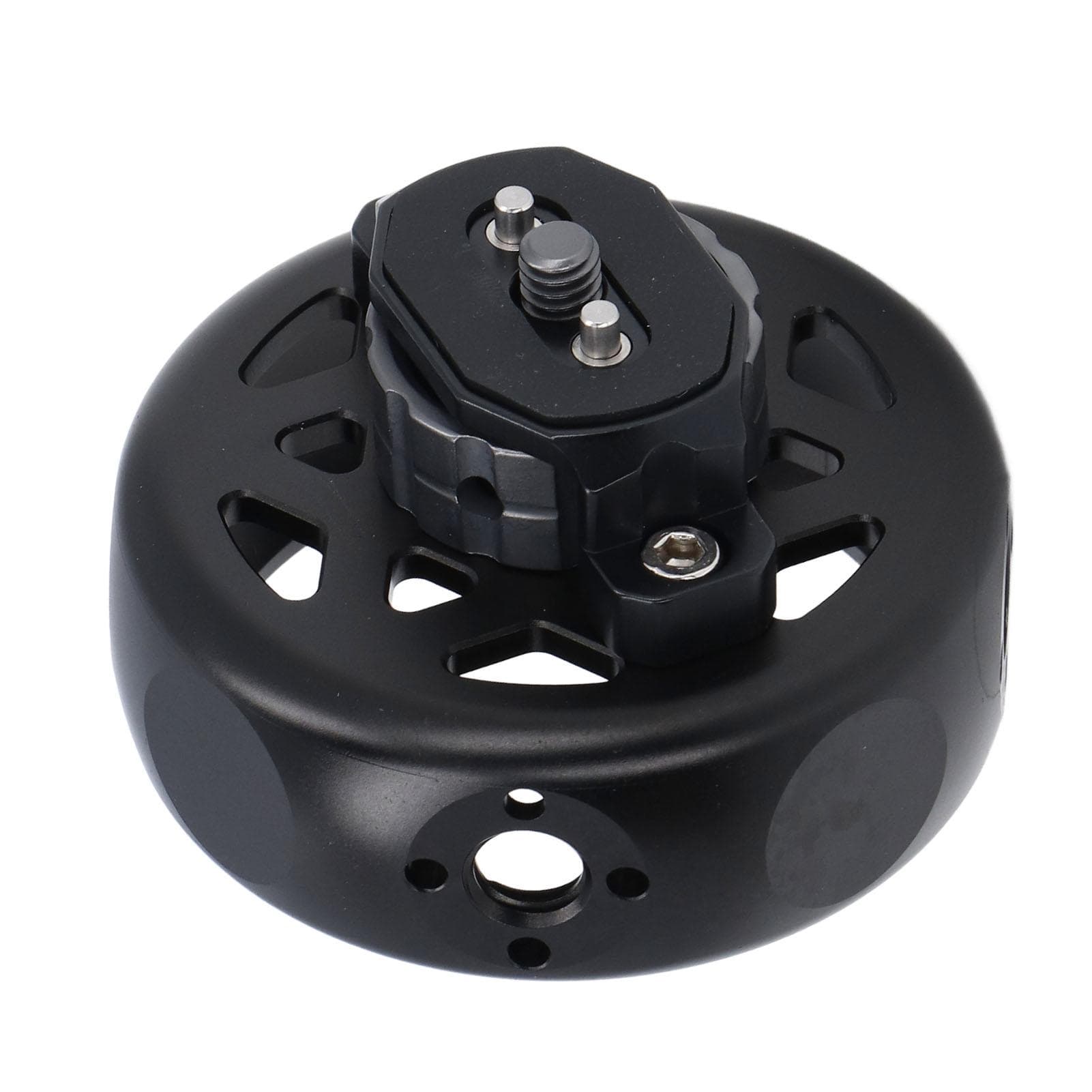 Round Camera Cage Grip Aluminum Alloy Non Slip Mirrorless Camera Hand Grip with 14 Inch 38 Inch