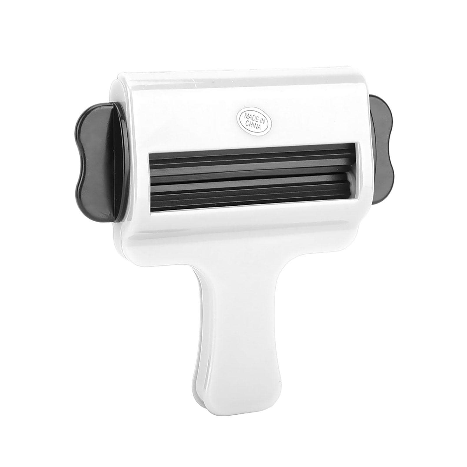2pcs Plastic Salon Hair Dye Tube Squeezer Hair Color Cream Squeezer Household Toothpaste Squeezer white
