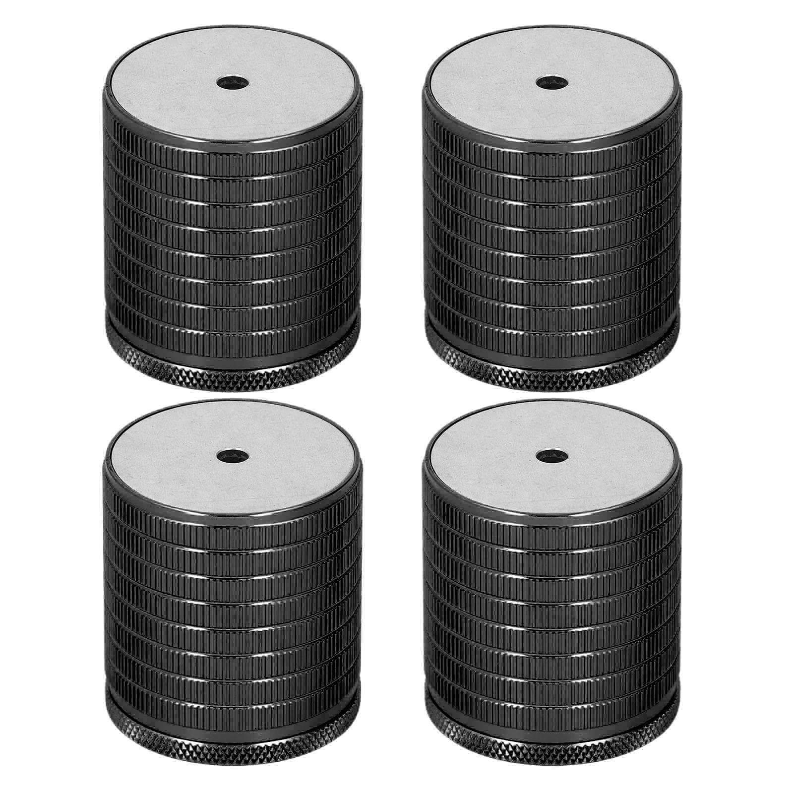 4 Pcs Furniture Riser 4375mm Adjustable Strong Load Bearing Aluminum Alloy Heavy Duty Bed Riser