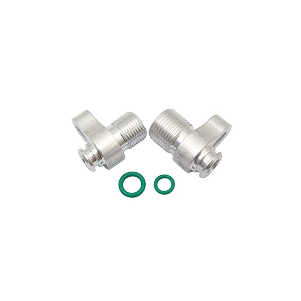 Swap A/C Compressor Adapter Fittings 451-1106 451-1105 For Denso 10S17F & 10S20F