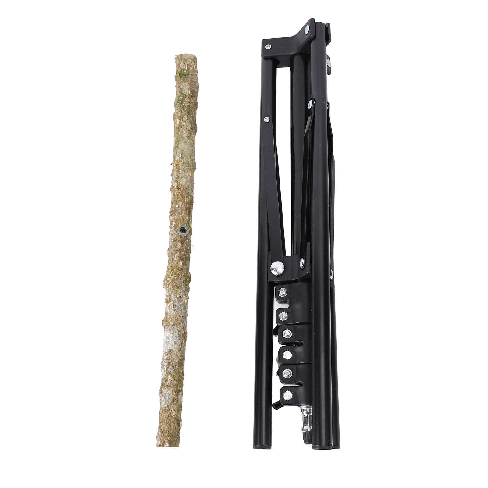 Bird Training Perch Stand Sturdy 61.81in Multifunction Pepper Wood Parrot Perch Stand for Outdoor