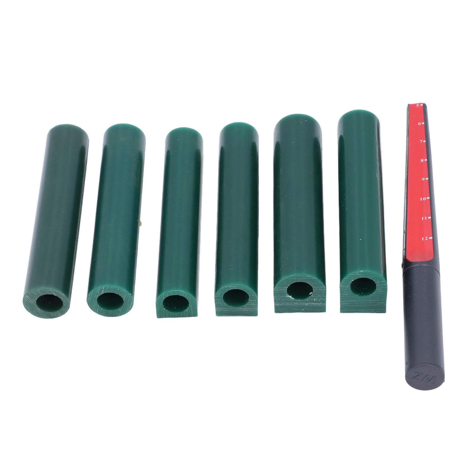 6Pcs Carving Ring Wax Set with 1 Cutter Ruler for Jewelry Ring Casting Handicrafts