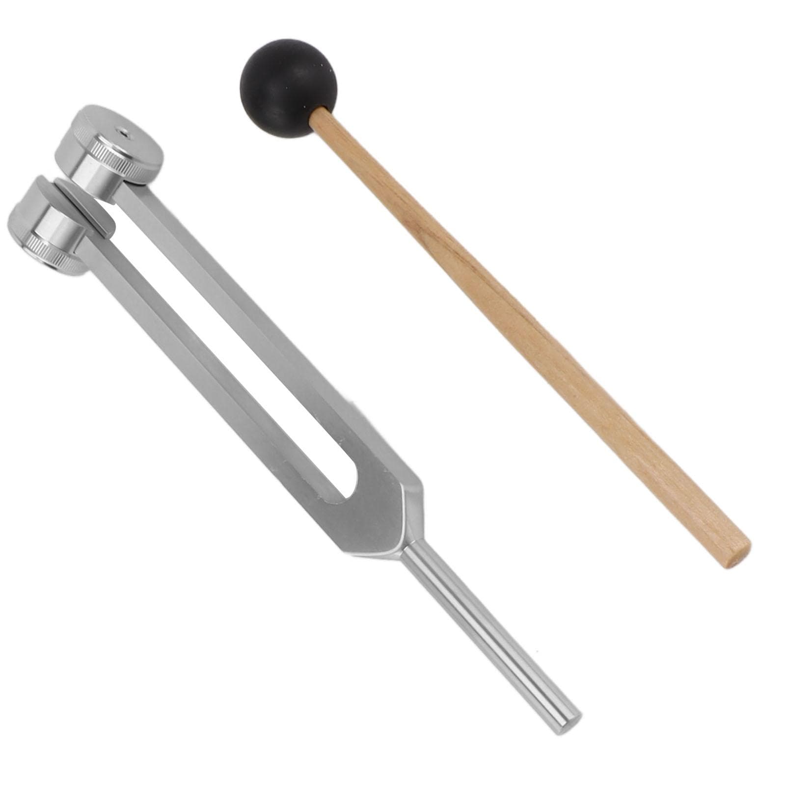 Tuning Fork Set Professional Healing Instrument 128 Aluminum Alloy Sensory Tuning Fork with Hammer