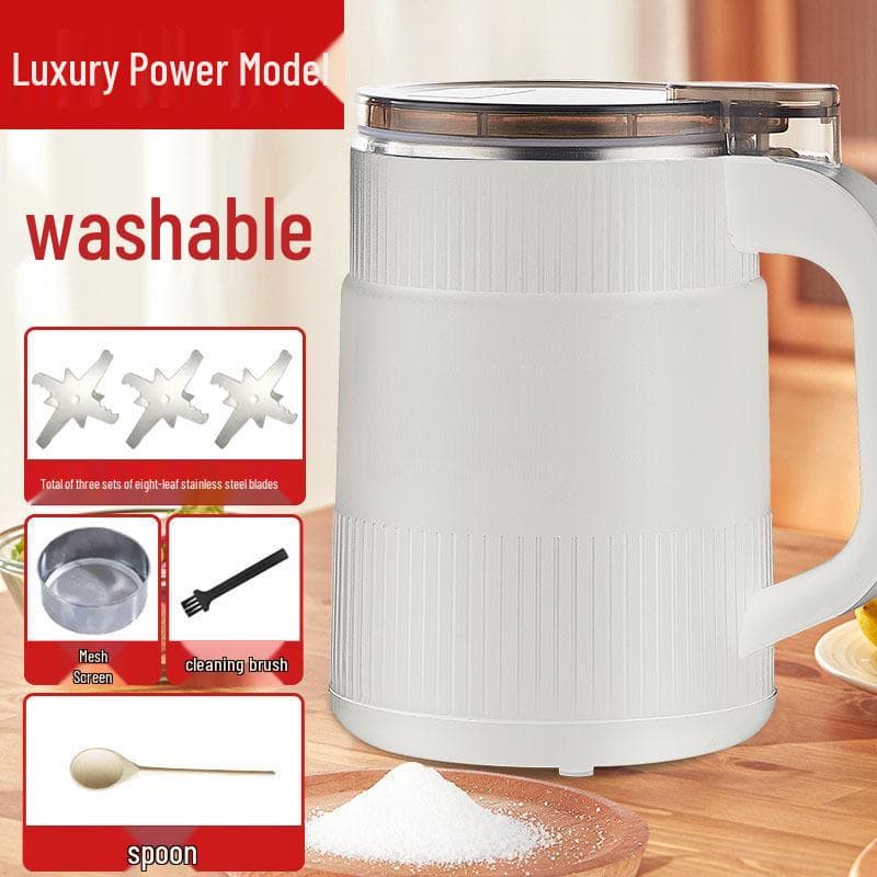 Dual-Use Household Grinder: Super Fine Dry/Wet Powder Processor & Wall Breaker