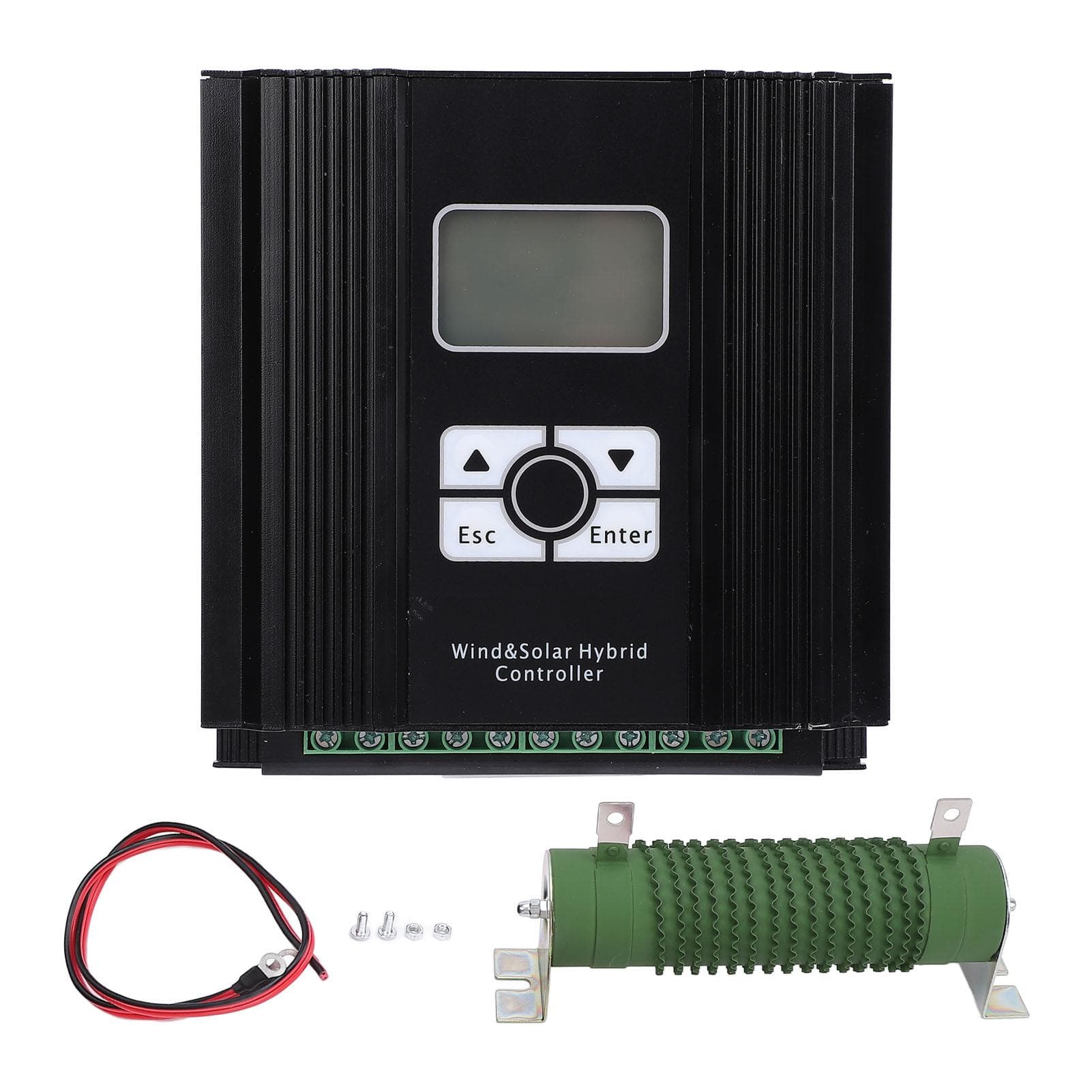 Wind Solar Hybrid Charge Controller 12V/24V MPPT Technology LCD Display Solar Panel System