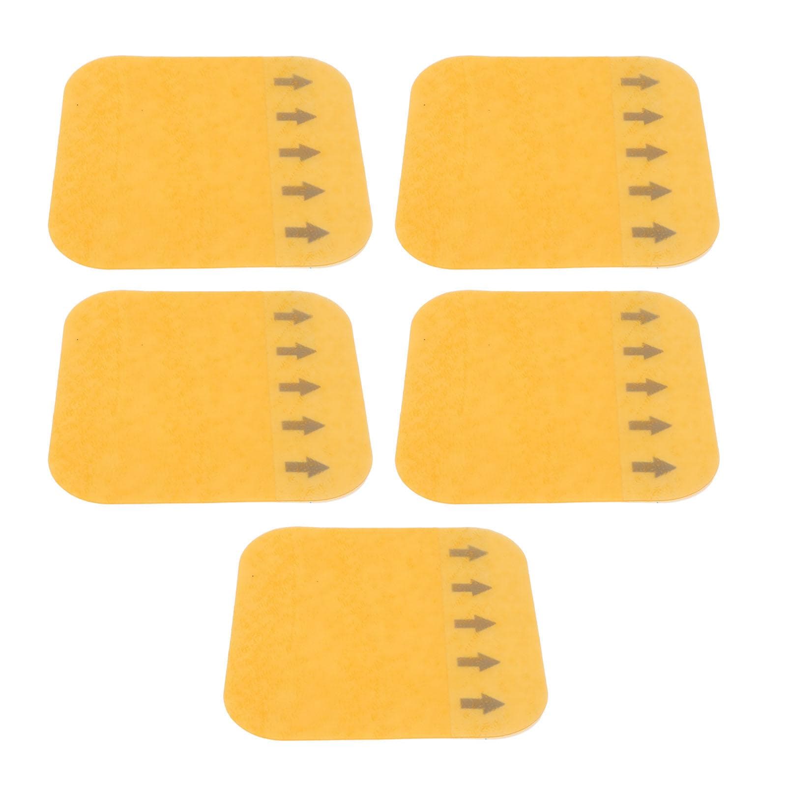 5pcs Hydrocolloid Dressing Bandages Self Adhesive Waterproof Wound Dressing for Bedsore Blister