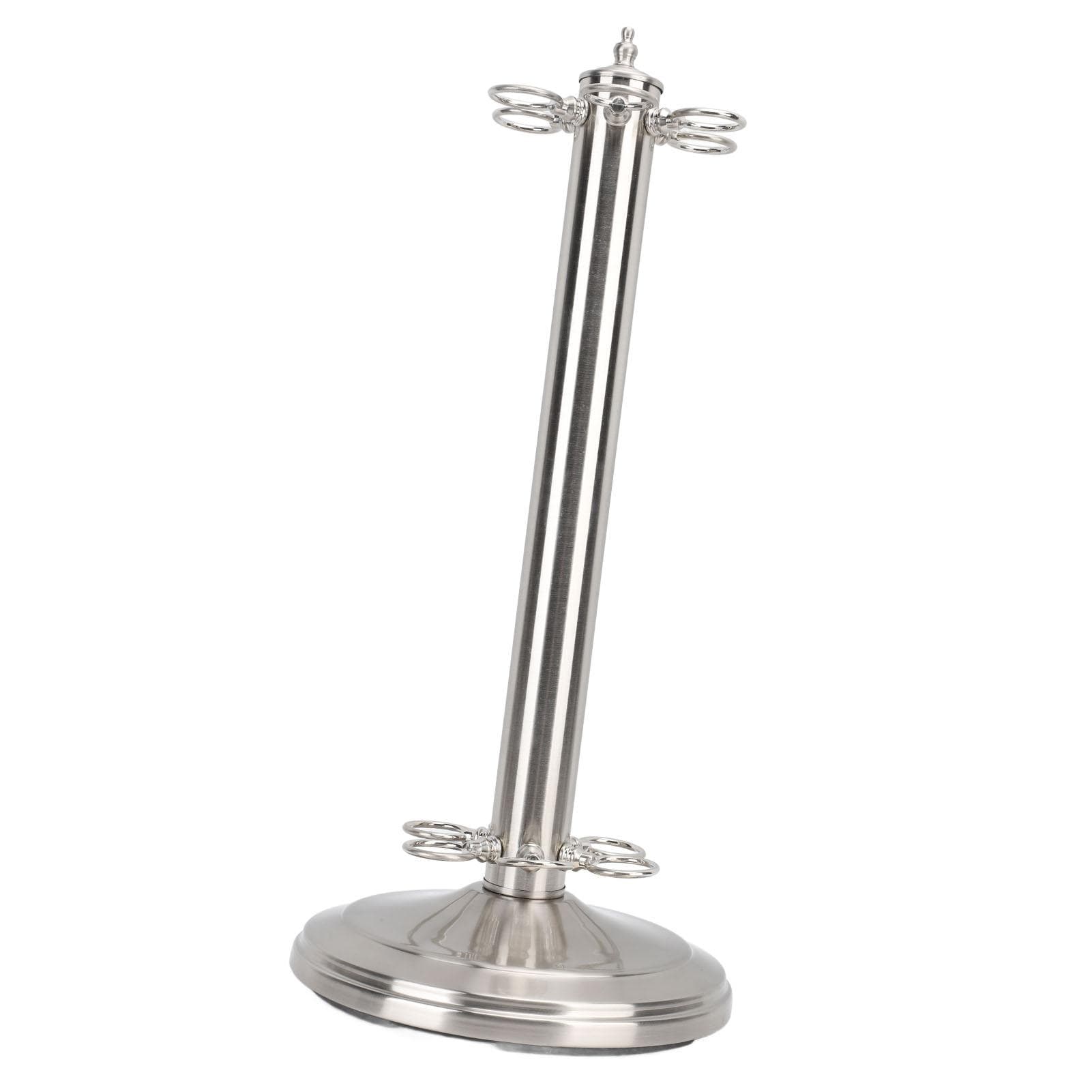 Stand Pool Cue Holder Iron Billiard Cue Rack 6 Hole Floor Standing Pool Table Accessories