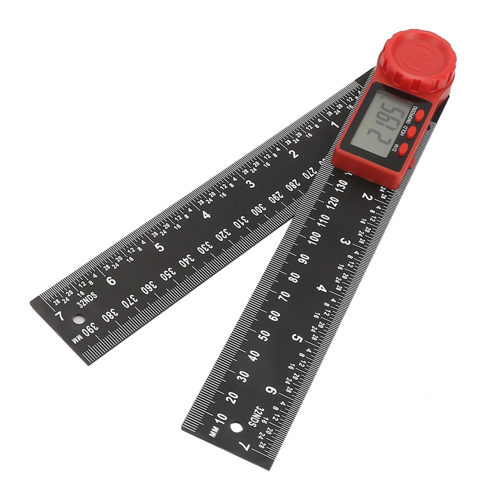 360 Degrees Plastic Digital Instrument Angle Inclinometer(200mm)