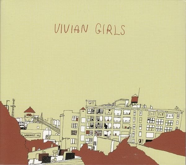 CD VIVIAN GIRLS - Vivian Girls ITR161 In The Red Reco 2008 US Rock Used