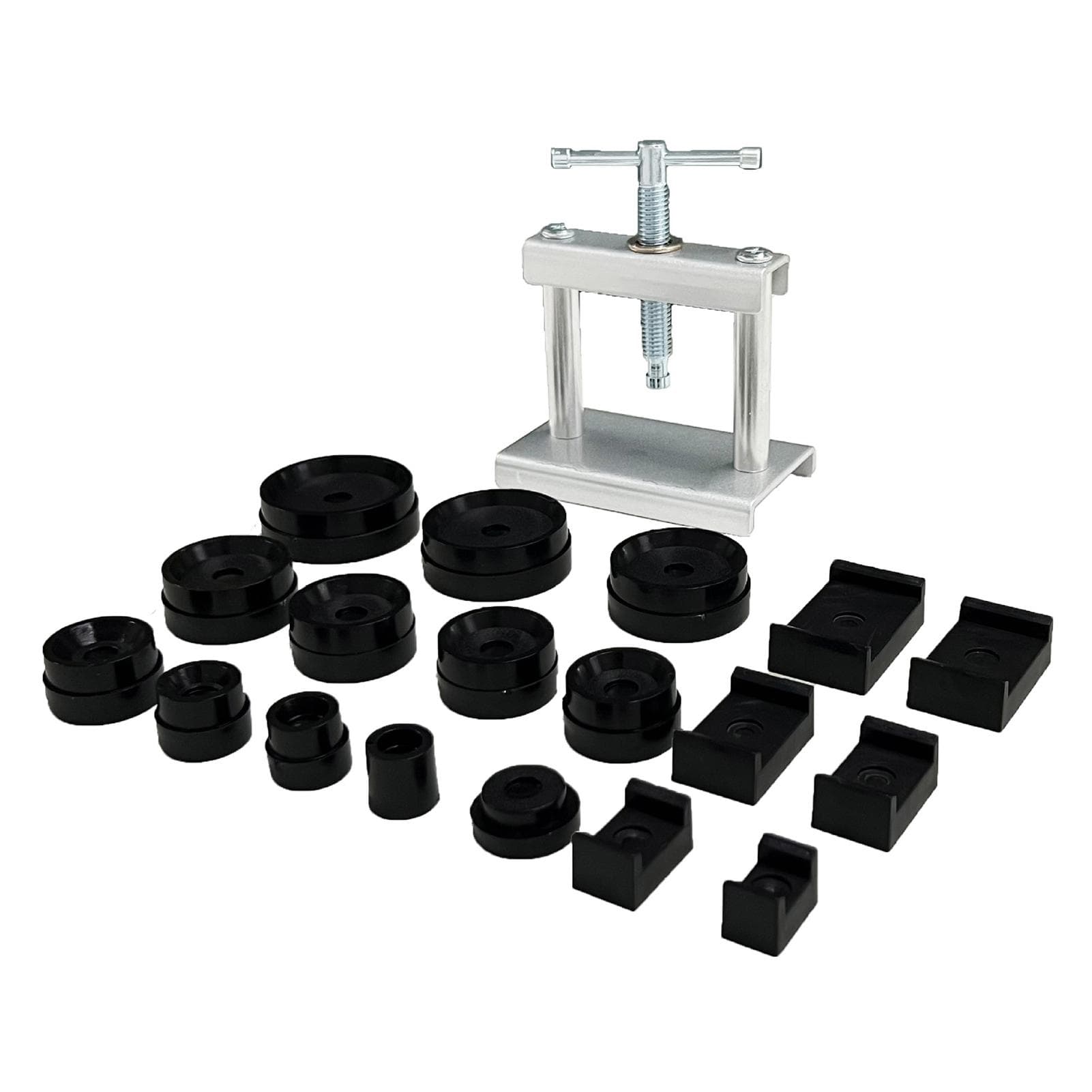 Watch Press Tool Set with 12 Molds Watch Back Case Closer for Closing the Watch Cover Watch Battery with 18 Molds