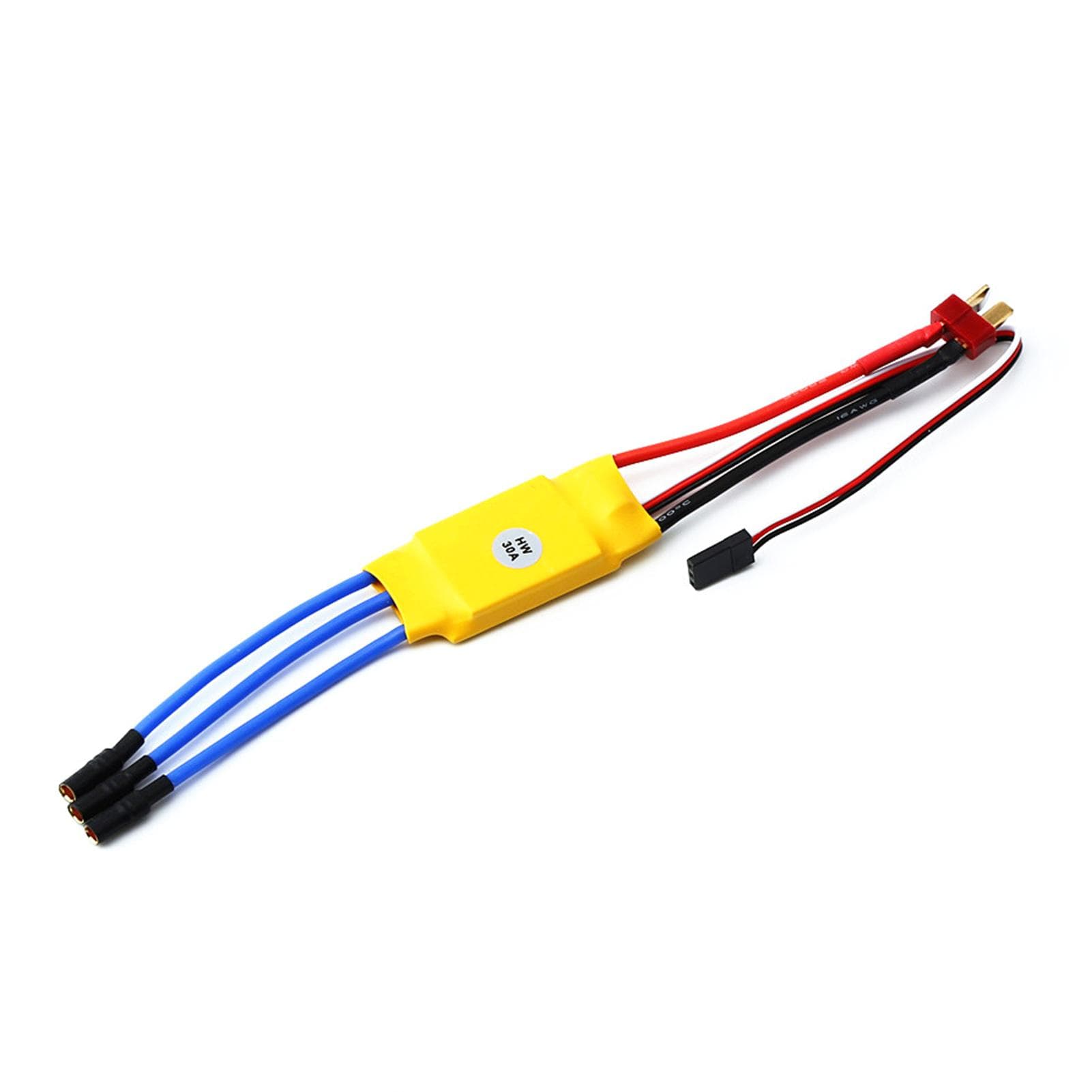 40A Brushless ESC Electronic Speed Controller 3.5MM Banana T Plug for Airplane Quadcopter Drone yellow