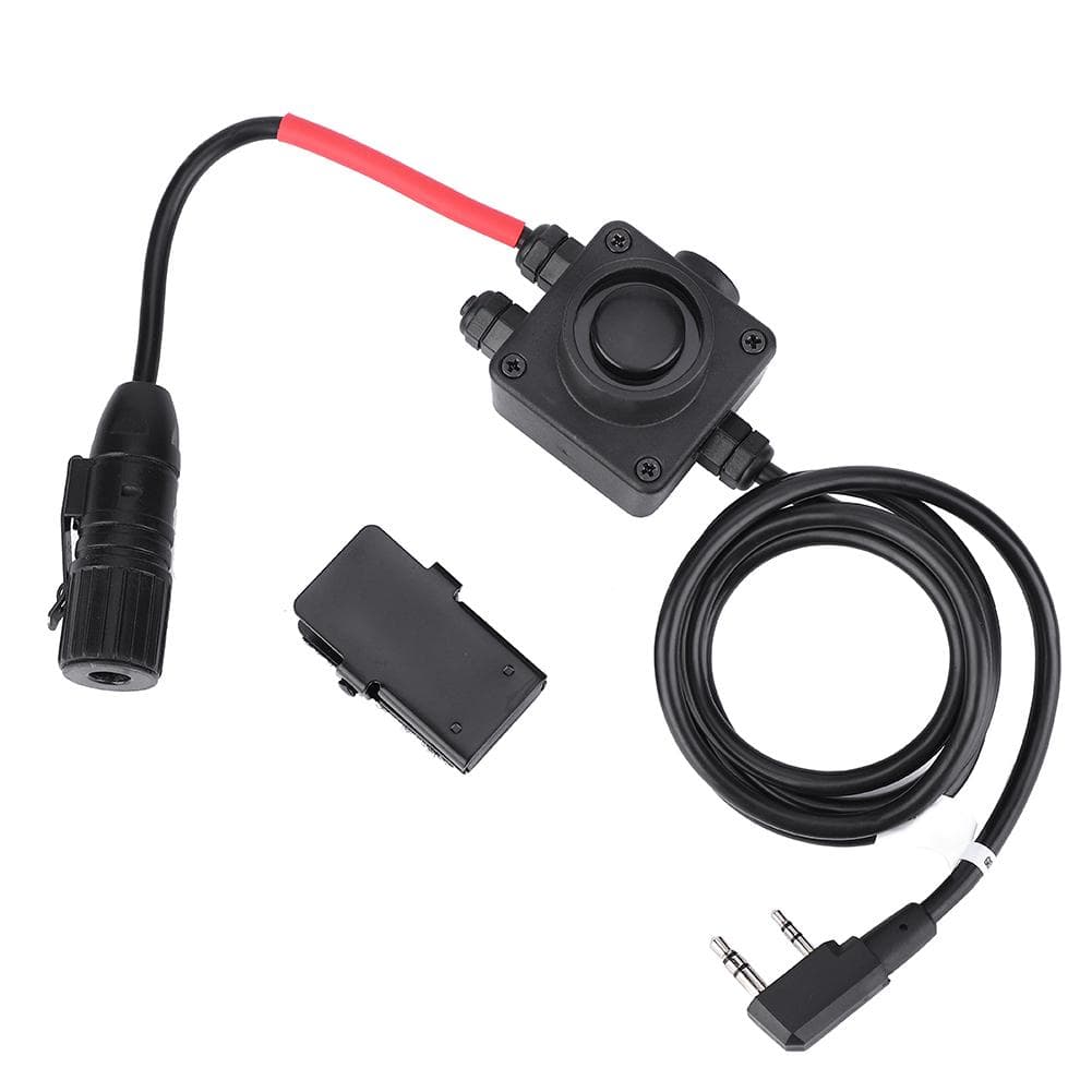 PTT Push tO Talk Adapter for Z-TAC Series Military Radios Earphone Headphone Z134-KEN