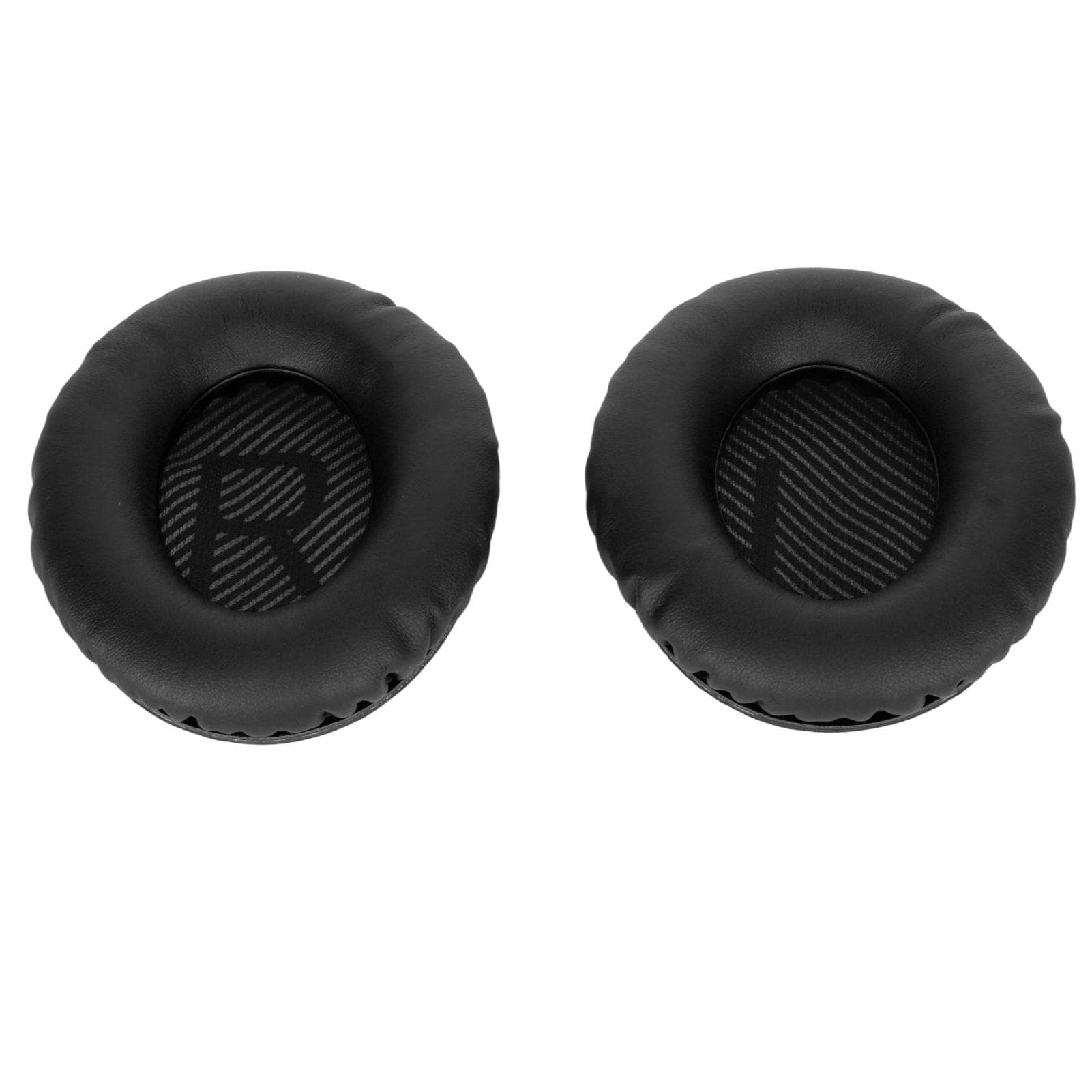 Replacement Ear Pads Soft Protein Leather Memory Foam Headphone Ear Cushions for QC35 35ii QC25 black