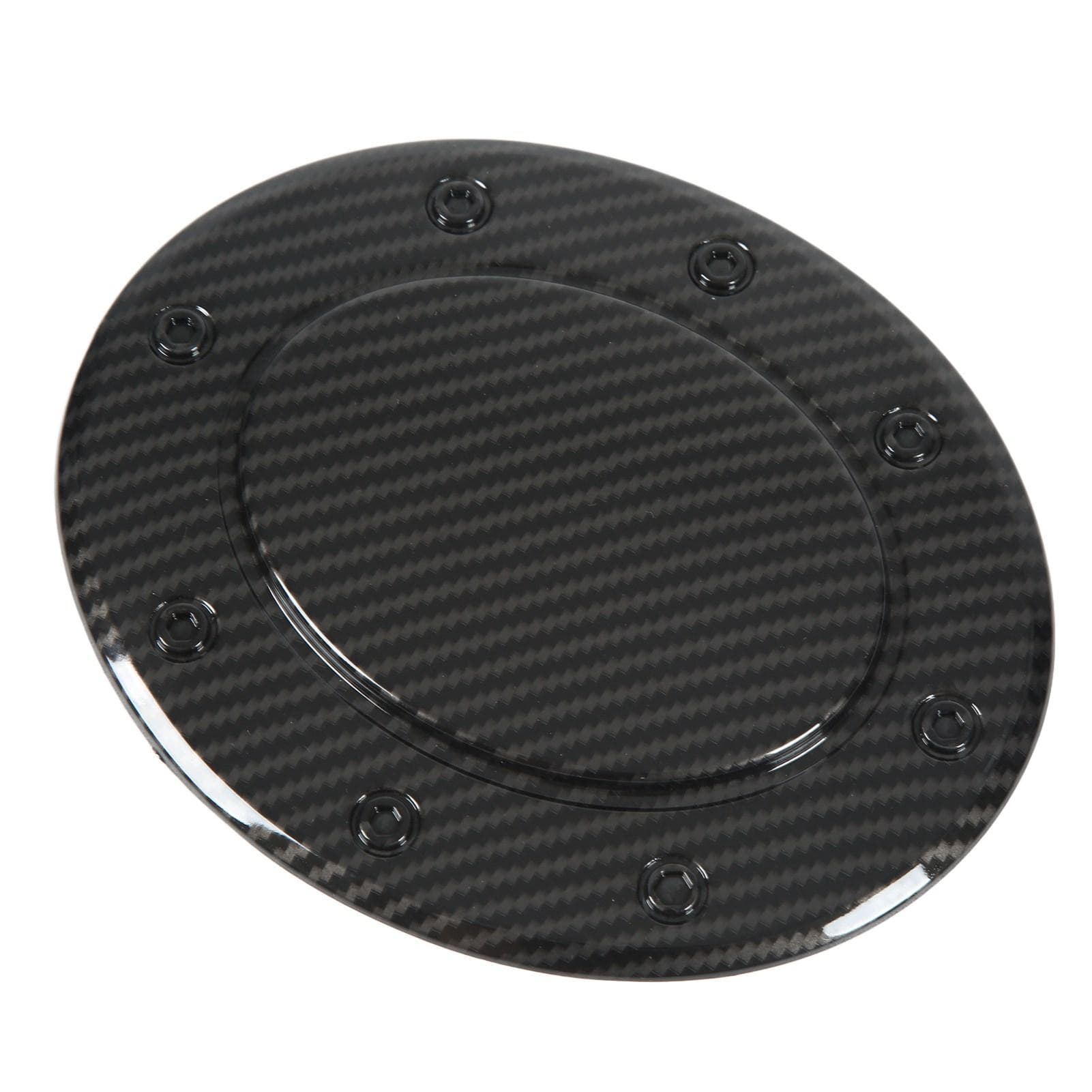 Gas Cap Cover Carbon Fiber Pattern Fuel Tank Door Cover Gas Lid Door Sticker for GT86 ZN6 ZC6