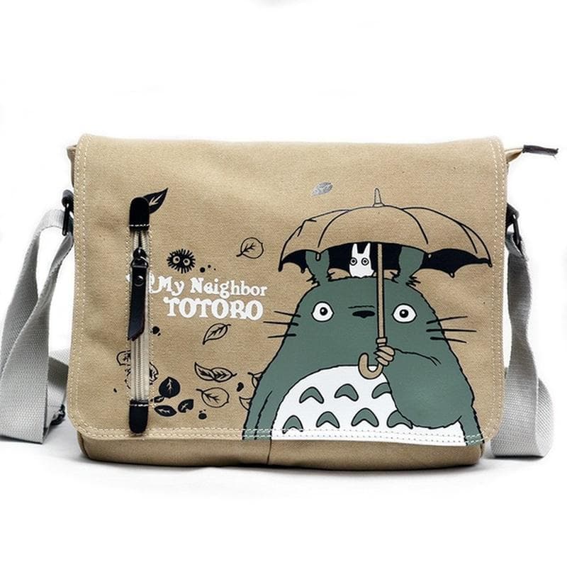 Cute My Neighbor Totoro Canvas Shoulder Bag Messenger Anime Cosplay Bag