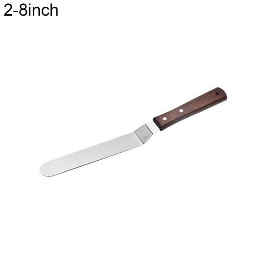 Kitchen Gadgets 6/8/10/12 Inches Cake Butter Scraper Cake Smoother Cream Spatula 8Inch 2