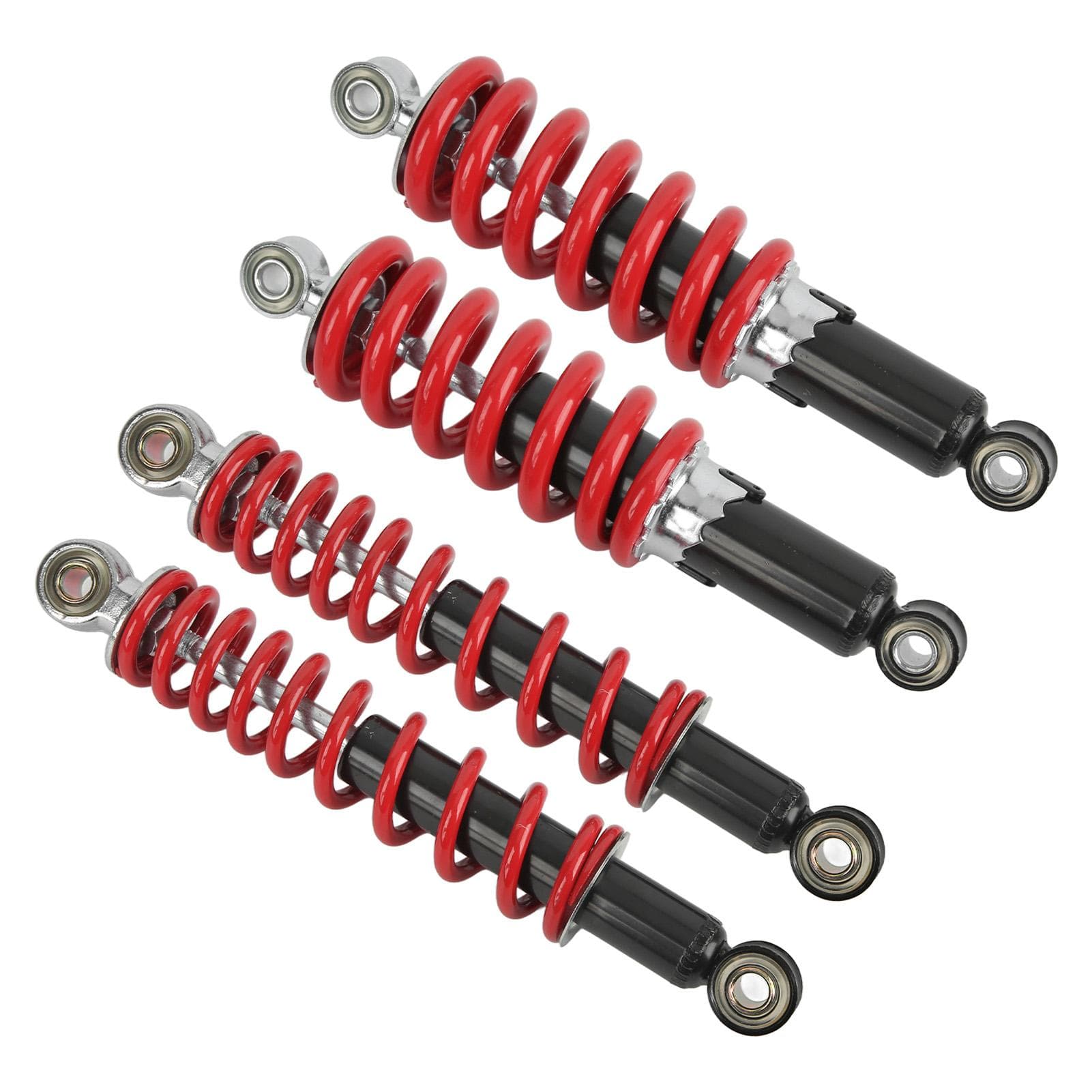 4PCS Front Rear Suspension Shock Absorber 250mm Adjustable for 50cc?125cc Dirt Pit Bike ATV Go Kart