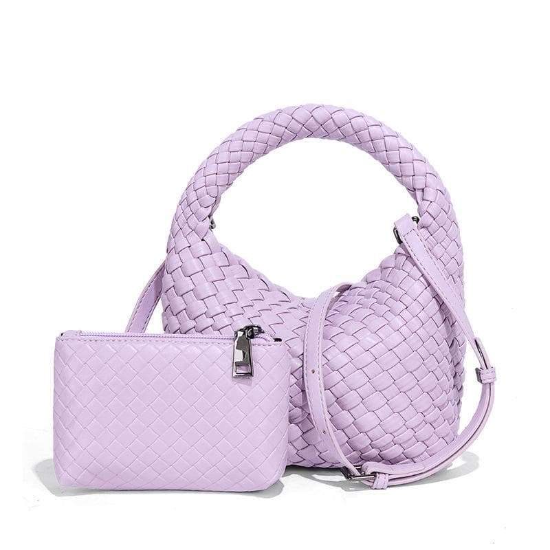Woven Vegetable Basket Women's Bag, Small, Retro and Casual, Single-shoulder Crossbody Lunch Box Bag, Hand-held Women's Bag