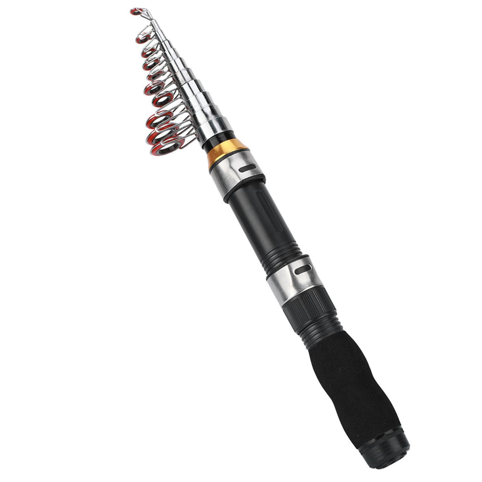 Small Sea Pole Portable Short Pole Ice Fishing Rod Mini Sea Fishing Tools 28049?100 (2.3M)