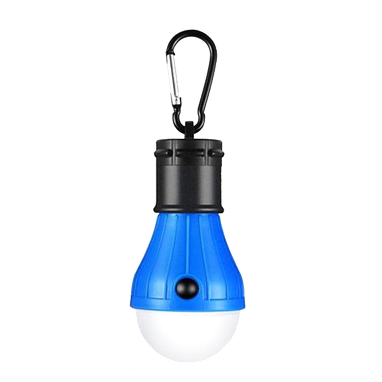 Portable LEDs Camping Light Bulbs Outdoor Tent Lamp with Hook Lantern Emergency Light 3 Light Mpdes 1pc blue