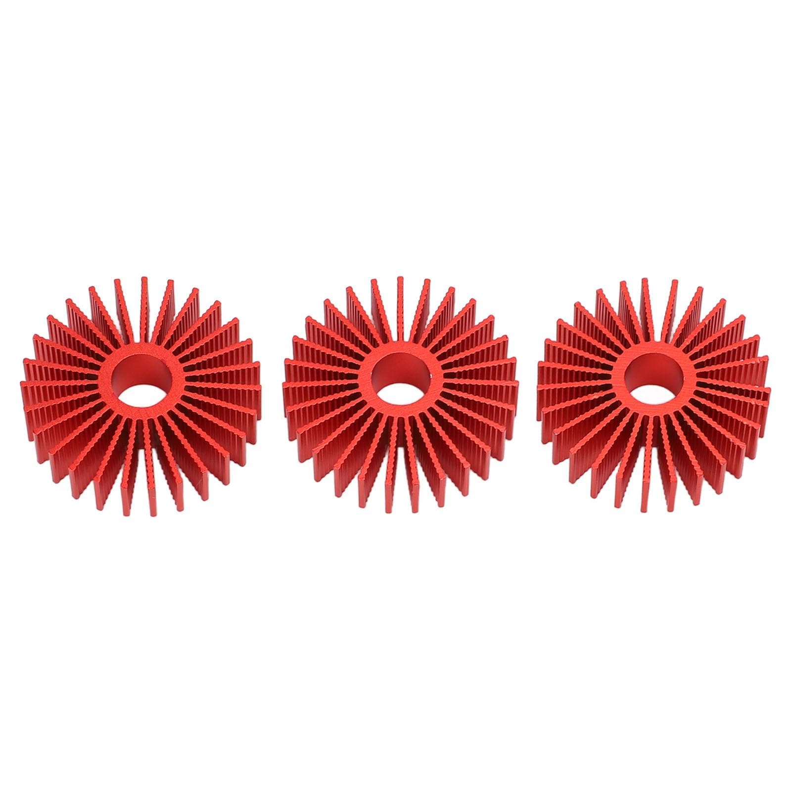 3Pcs 3D Printer Stepper Motor Heatsink 36mm Round Aluminum Heat Sinks Replacement Accessories for
