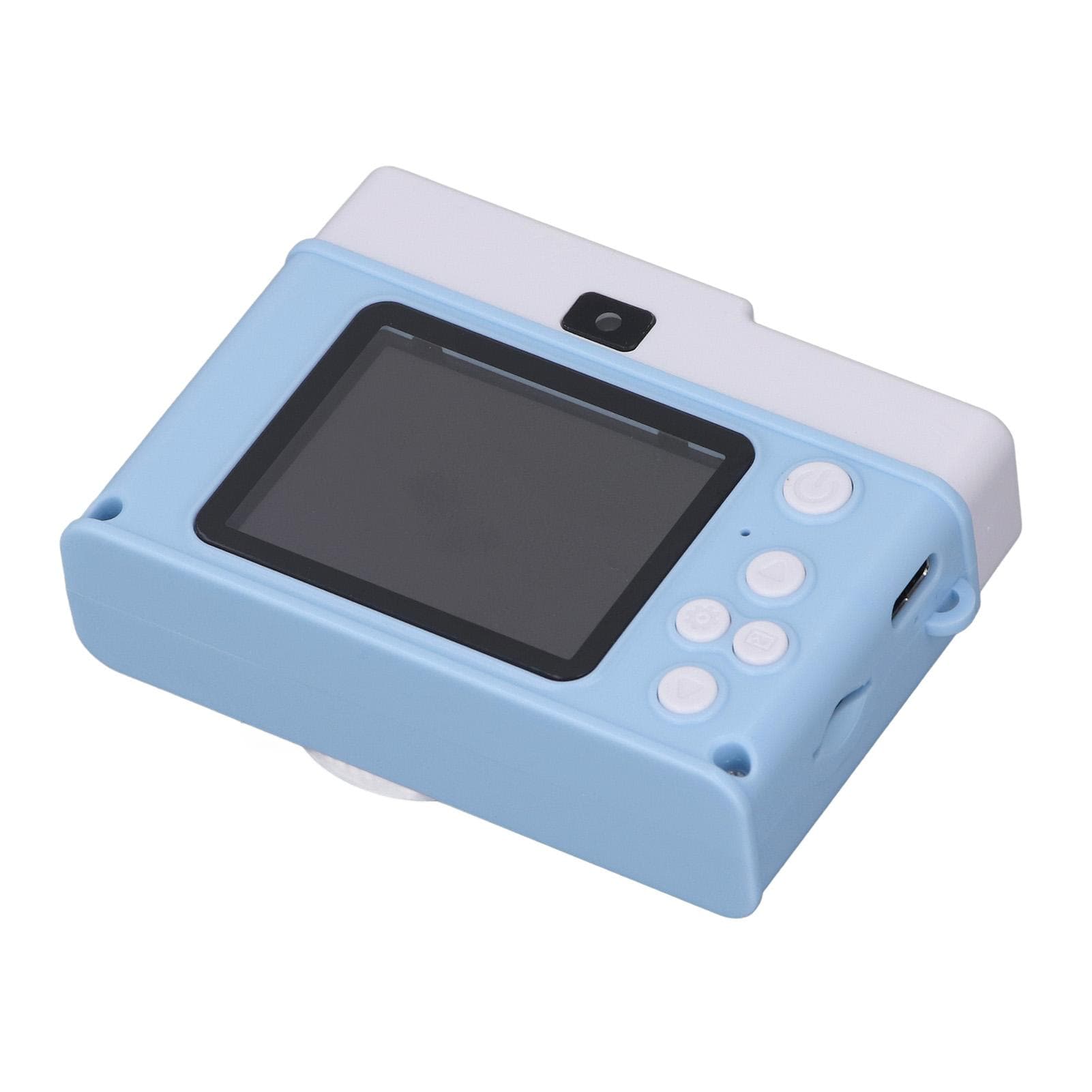 Digital Camera with MP3 Player Games Fill Light 1080P 48MP HD 2.0 Inch TFT Color Screen Anti Shake blue