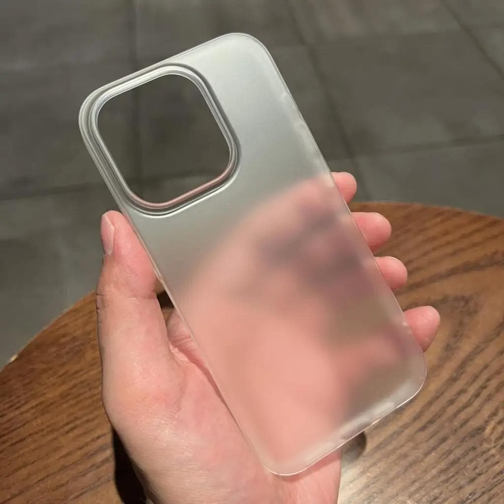 Ultra Thin Matte Hard PC Translucent Clear Phone Case for iPhone 15 14 Plus 13 12 11 Pro Max Shockproof Slim Silky Skin Cover for 15 Pro Max