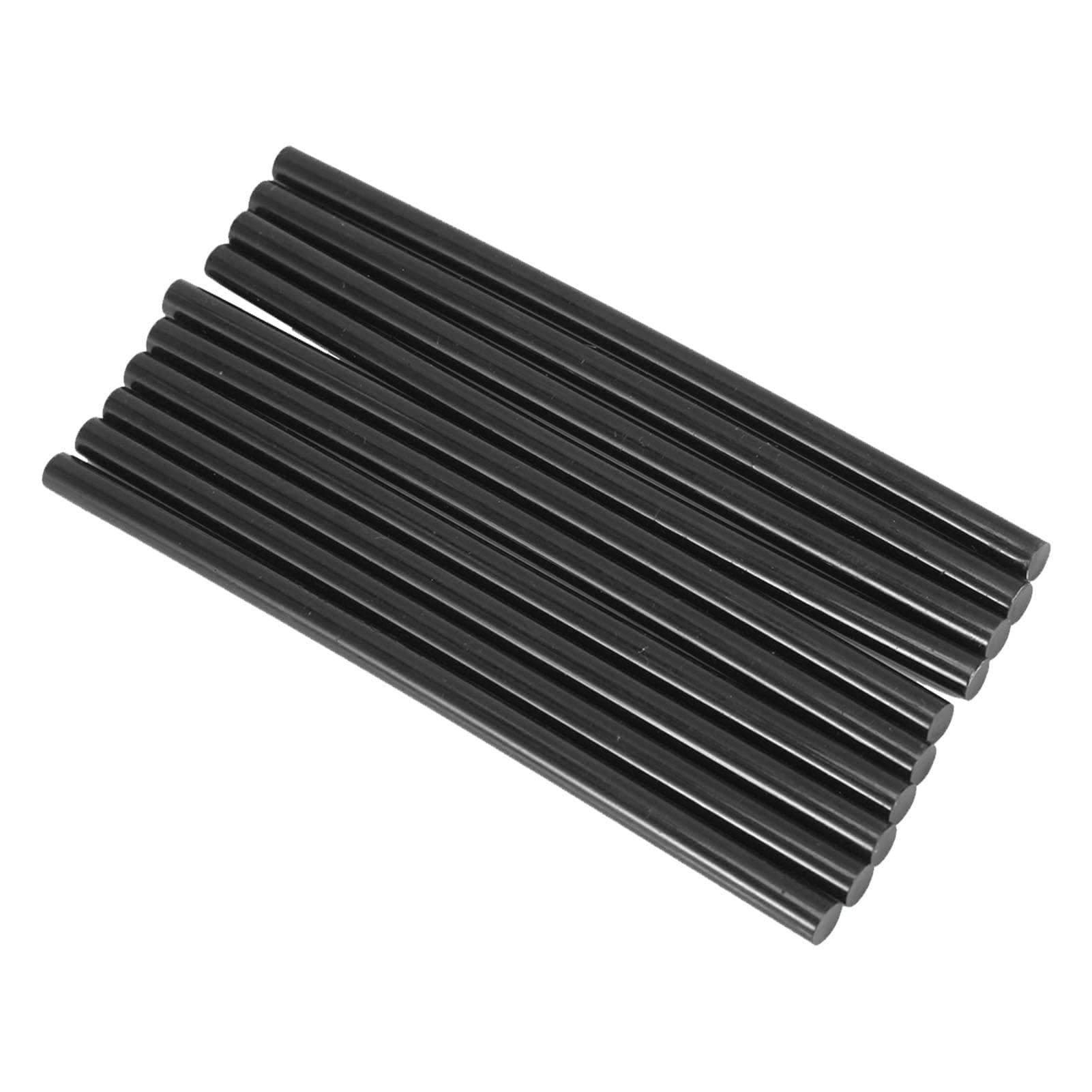 10pcs set 7 * 150mm Colorful Hot Melt Glue Adhesive Sticks for 20W Small Power Gun Black